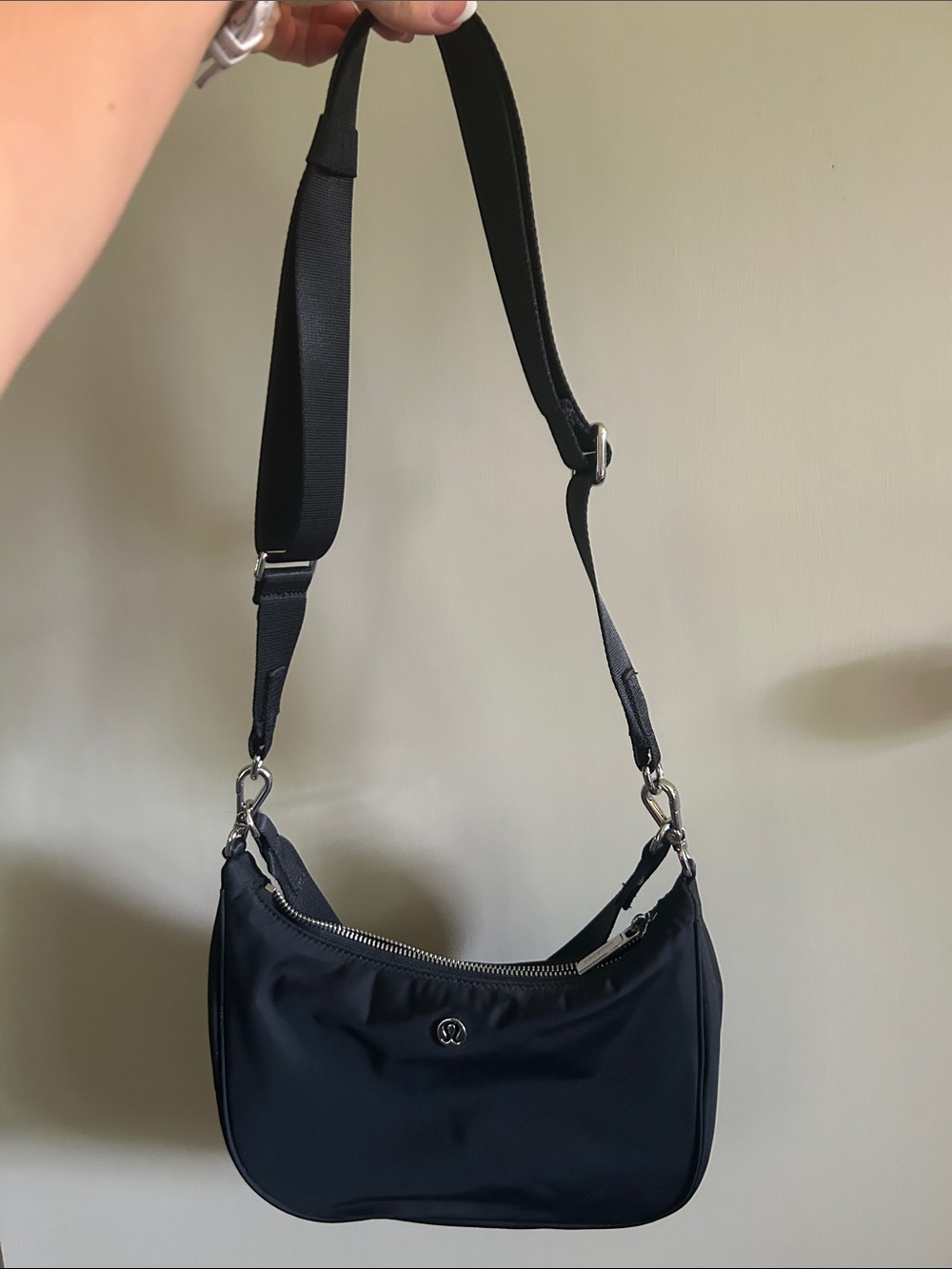 lululemon athletica Black Crossbody Shoulder Bag